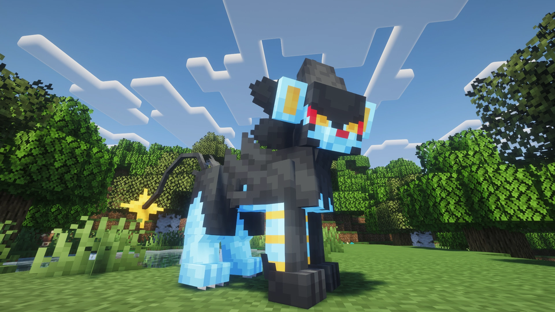 Luxray remodelé
