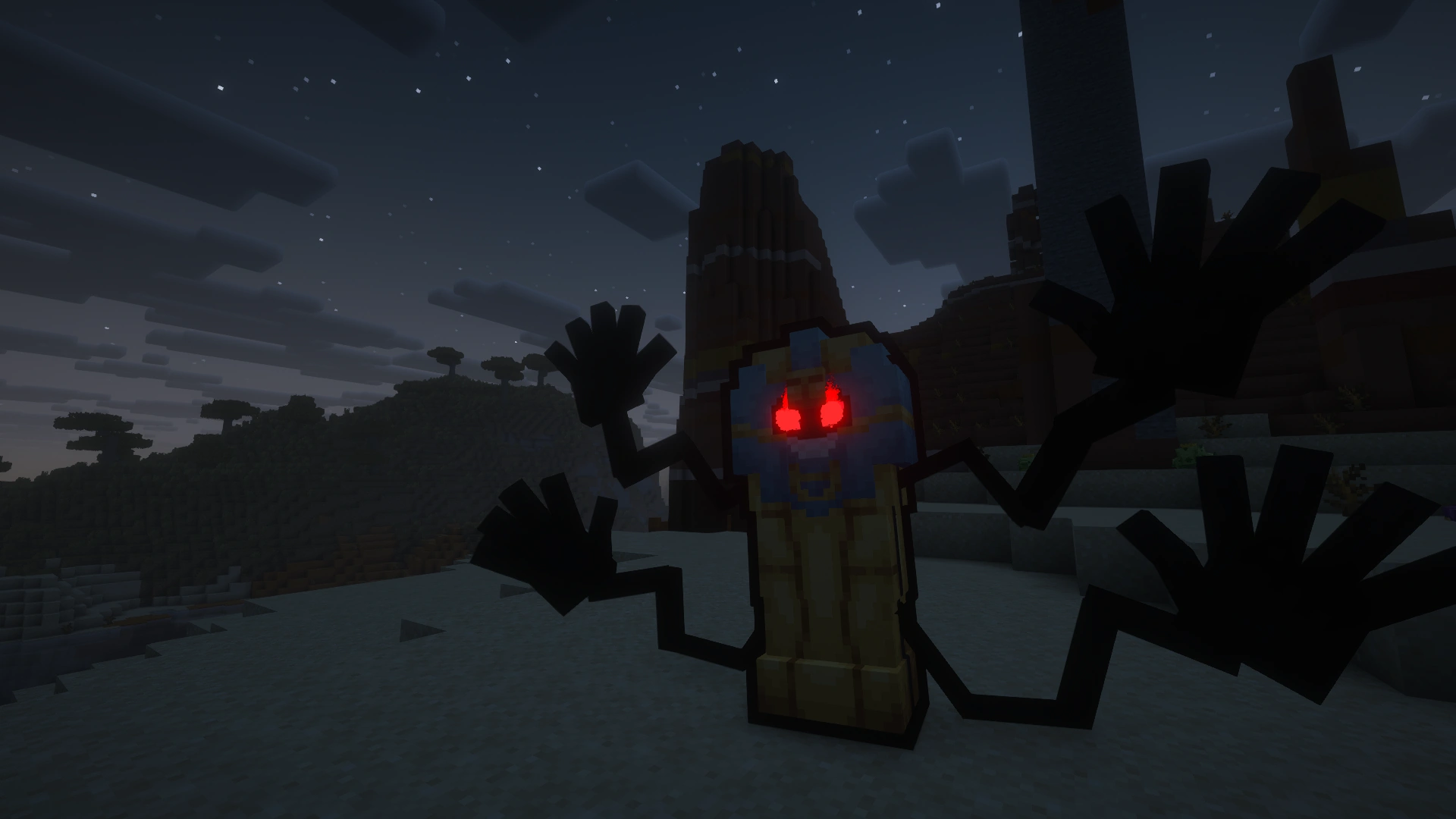 Un Pokémon Baron de nuit, ambiance Halloween