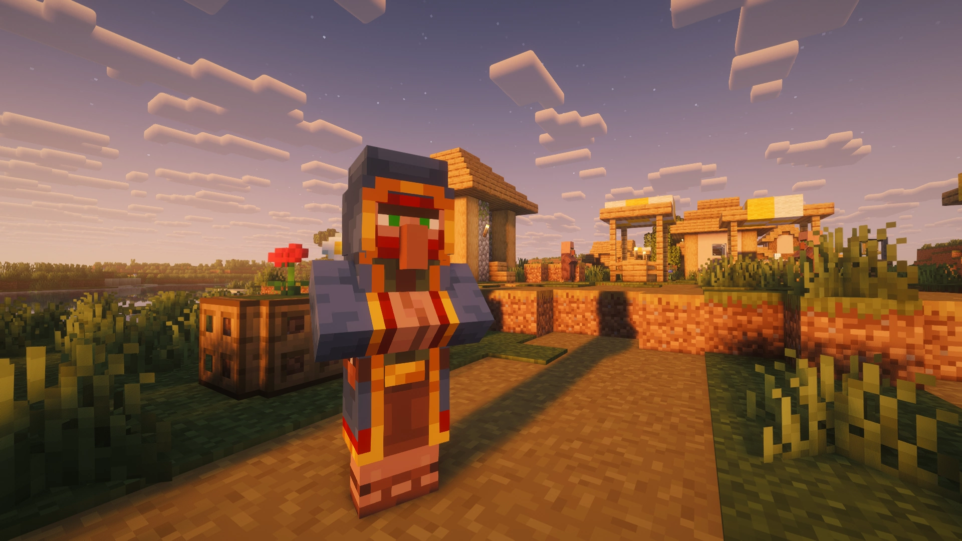 Villageois - Marchand ambulant de Minecraft