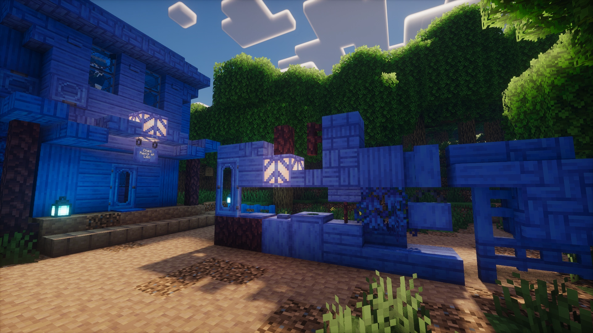 Une construction faite avec les différentes variantes de saccharine.