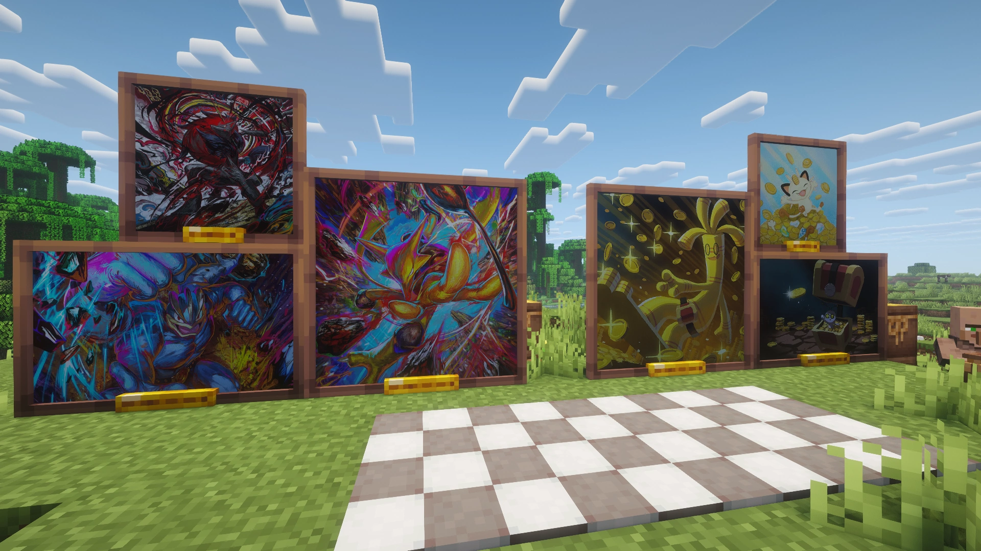 Nouveaux tableaux de la collection alpha & marché aux pièces reliques