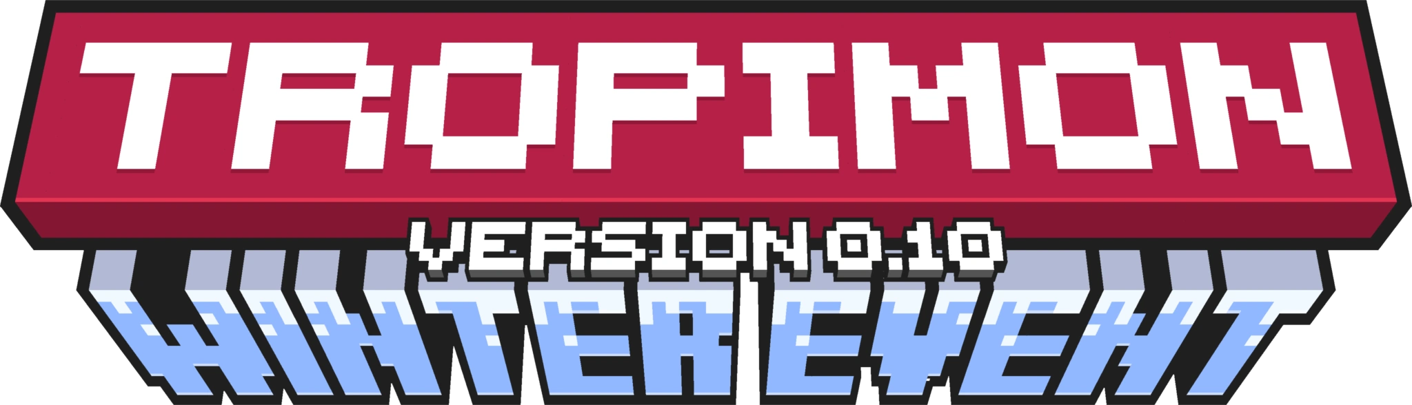 logo de la mise à jour 0.10 de Tropimon: Winter Event